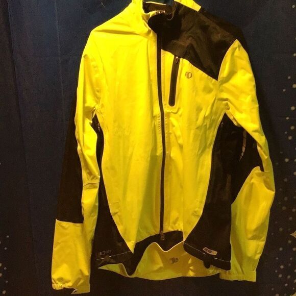 Jacket fluorescent, green and reflective strips by IP elite like new size large - Picture 1 of 8